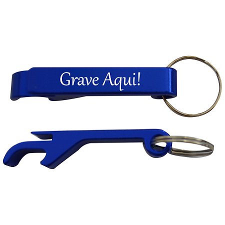 Chaveiro Abridor - Personalizado (Várias Cores)