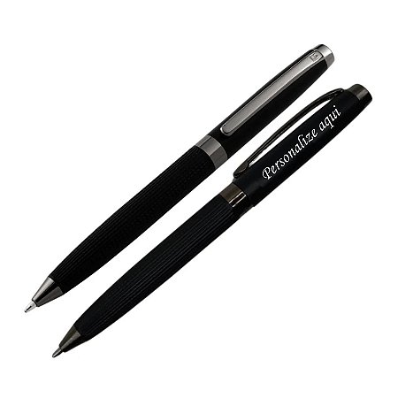Caneta Crown Personalizada Black Bull