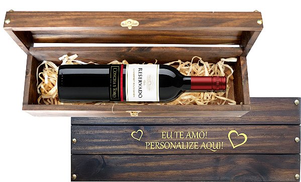 Kit Vinho Chileno - Personalizado