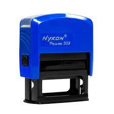 Carimbo Automático Nykon Black Color N 302 (14x38mm) DIVERSAS CORES
