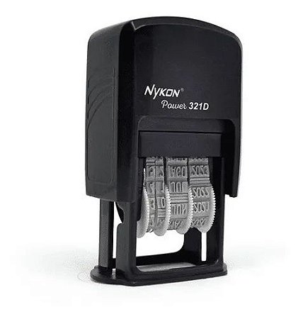 CARIMBO DATADOR NYKON 321 D PRETO