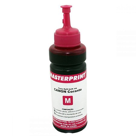 TINTA CANON CORANTE COMPATIVEL MASTERPRINT MAGENTA