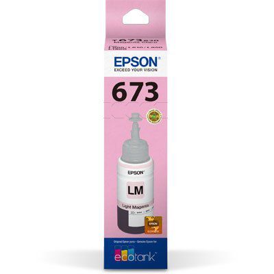 TINTA EPSON ORIGINAL 673 MAGENTA CLARO