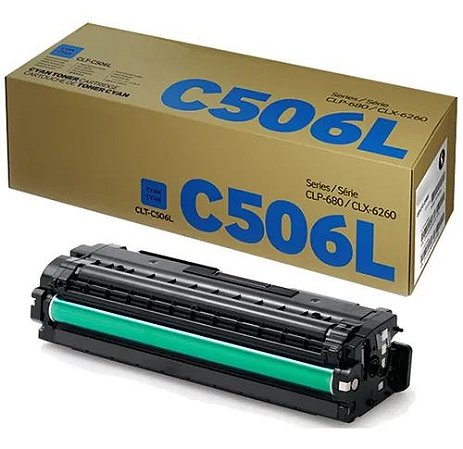 TONER CLT C506 AZUL COMPATIVEL COM SAMSUNG