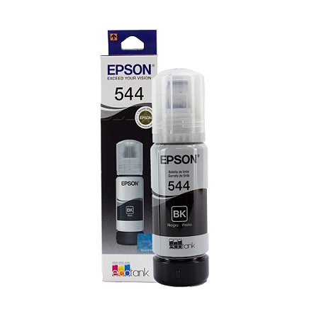 REFIL TINTA EPSON 544 preto PARA ECOTANK L3110/ L3150/L3250 ORIGINAL