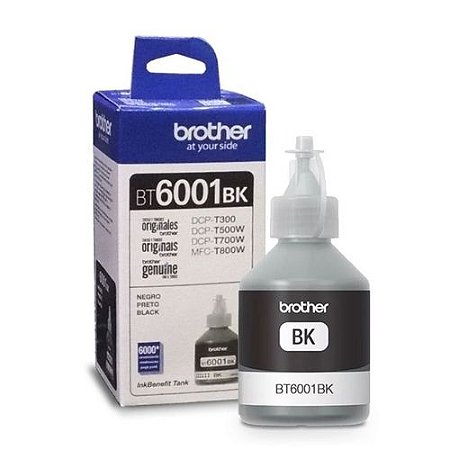 Refil Brother Bt6001 Bk Brother Bt-6001bk Bt6001 Preto