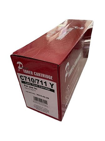 TONER COMPATÍVEL COM OKIDATA C711 C711N C711WT C710 C710DN AMARELO