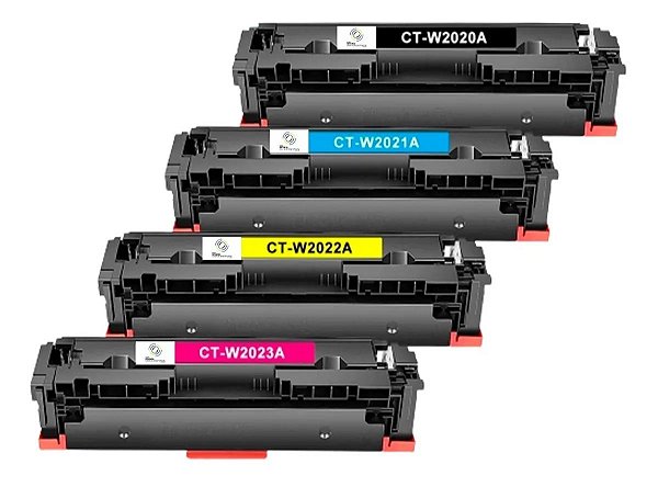 Kit Toner 414A W2020 W2021 W2022 W2023 M454 M479 COM CHIP compativel