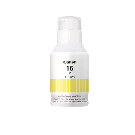 Tinta Canon GI-16PBK YELLOW | Mega Tank G5010 GX6010 G6020 GX7010 | Original 135ml