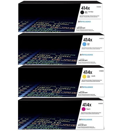 KIT 4 TONER HP 414x W2020X/W2021X/2022XC/W2023X AS 4 CORES ORIGINAL