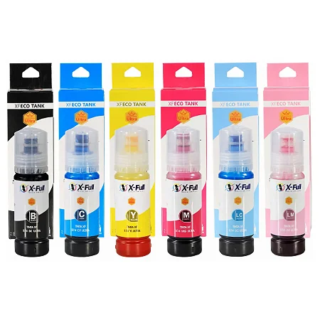 KIT REFIL PARA EPSON  COMPATÍVEL L8050/L18050 574 T57 KORA