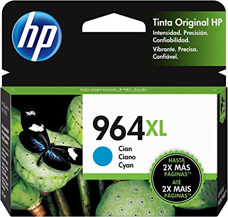 Cartucho de Tinta HP 964XL cyano - 3JA57AL