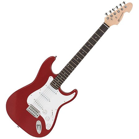Guitarra Michael Strato Vermelha Standard Gm217n Mrd