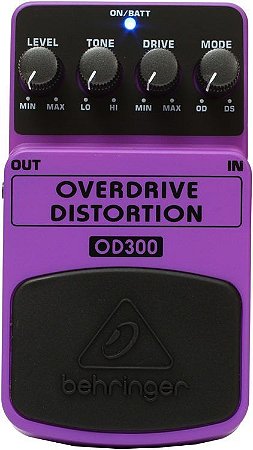 Pedal Para Guitarra Behringer Od300 Overdrive Distortion