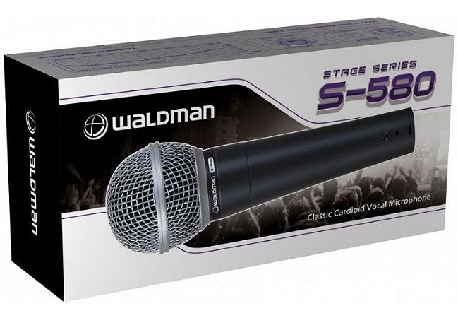 Microfone Dinamico Waldman S580
