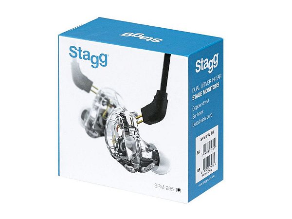 Fone de ouvido In Ear Phone Smp235 Tr Stagg