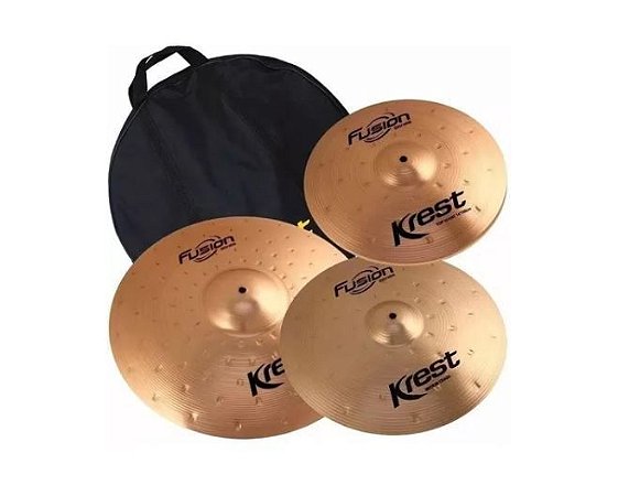 Kit Pratos Krest Fusion Set 13/16/20 com Bag