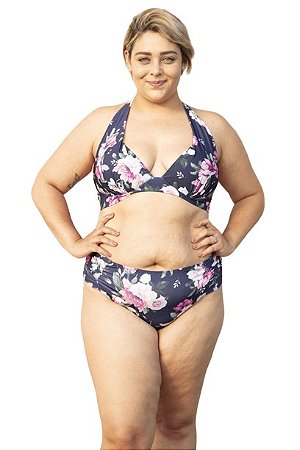 Biquíni Levanta Seios Grandes Lateral Larga Plus Size Bojo