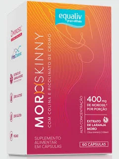 Moroskinny com picolinato de cromo Equaliv 30cps