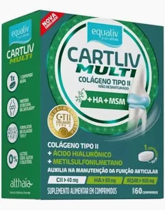 Cartliv Mult +HA+MSM equaliv 60cp