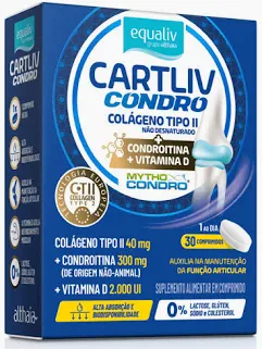 cartliv Condro condroitina+vitaminaD Equaliv 30cp
