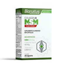 Colagen II MSM Bionatus 60cps