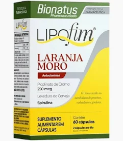 LipoFim Laranja Moro Bionatus 60cps