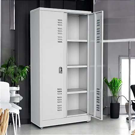 Armário de aço para escritório 150x76x33 - W3