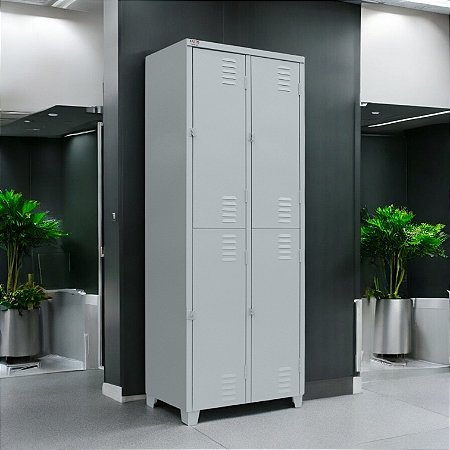 Roupeiro de Aço para Vestiário 4 Portas Grandes FT