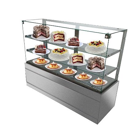 Vitrine Refrigerada Retilínea 1,50 metros