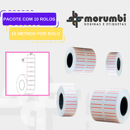 Etiquetas Etiquetadora Pico Y MX5500 (10 Rolos/10.000)