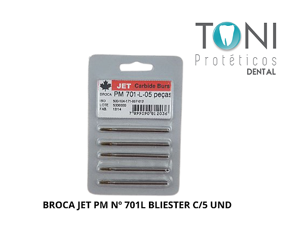 Broca carbide tronco conica nº 701L Jet