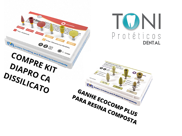 DIAPRO C.A KIT P/DISSILICATO DE LITIO (COMPRE E GANHE KIT ECOCOMP PLUS RESINA)