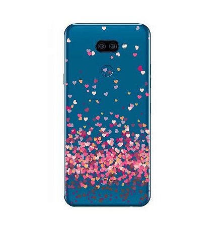 Capa Para Celular Anti Impacto Corações Flutuantes Celular LG K40s - Rei  dos importados br