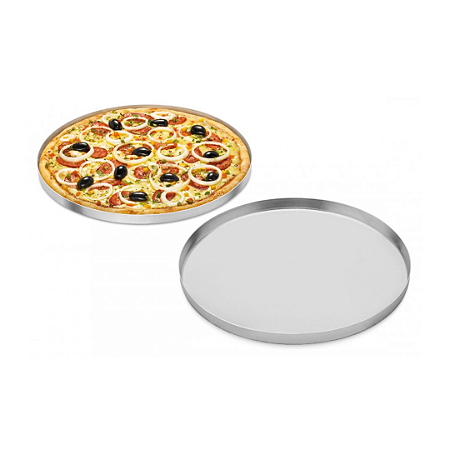 Forma Pizza Alumínio 30 Média