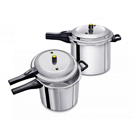 Panela de Pressão Industrial com Cabo Baquelite 15 Litros