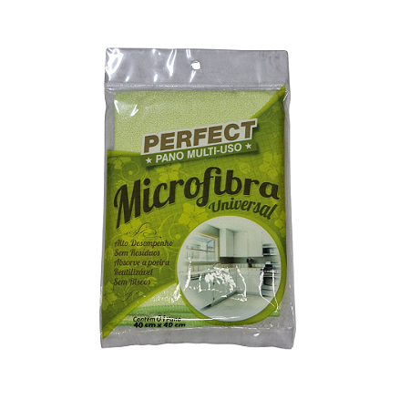 Pano Microfibra Verde 40x40