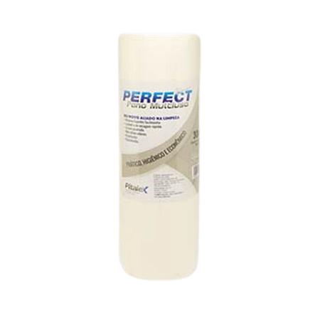 Mini Pano para Limpeza Branco Rolo 60 Fls
