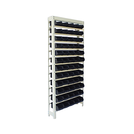 Estante Metal para 60 Bins n°3 Completa