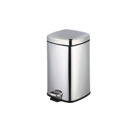 Lixeira Inox Quadrada 20 litros