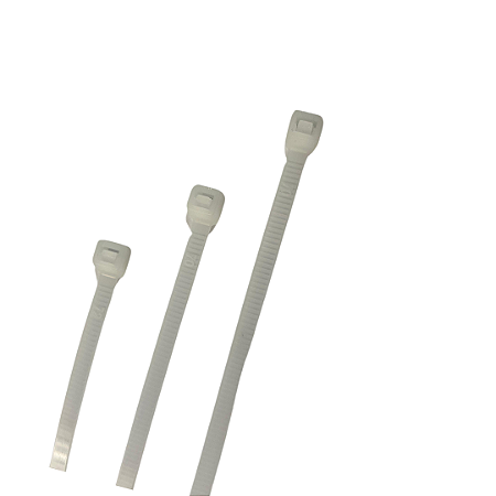 Abracadeira Nylon 3,5X200 MM Branca - 100 Unidades