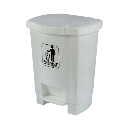 Lixeira com Pedal 17 Litros Branca