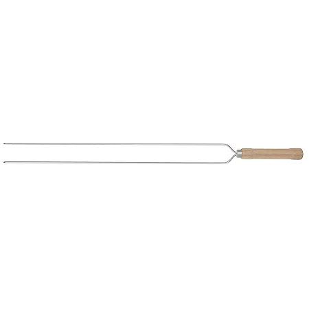 Espeto Duplo para Churrasco 65cm Mor