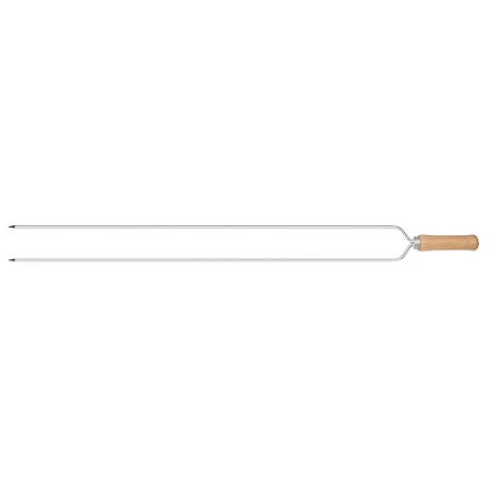 Espeto Duplo para Churrasco 85cm Mor