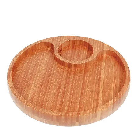 Gamela Bamboo com 2 Divisórias Mor