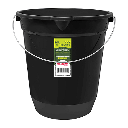 Balde Plastico Eco 13,5 Litros