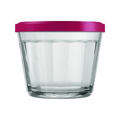 Tigela Vidro com Tampa 350 Ml Americana Nadir