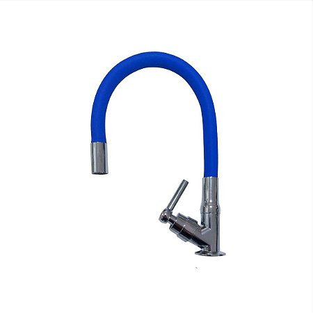 Torneira de Bancada Monocomando Azul S03