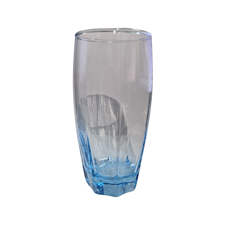 Copo Florida Vidro 370 Ml - Conj 6 Peças
