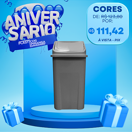 Lixeira Basculante 100 Litros